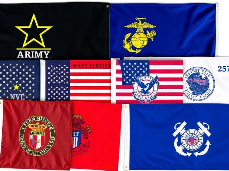 Military Flags category
